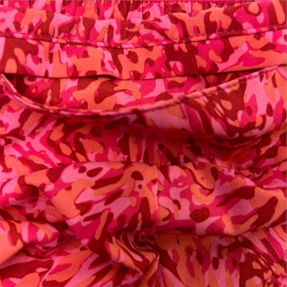 Z by Zella Aerodynamic Women's Active Shorts Medium Coral Print Gym Running - Picture 5 of 6